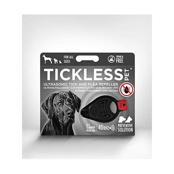 Tickless Pet Repel Ultrason Preto