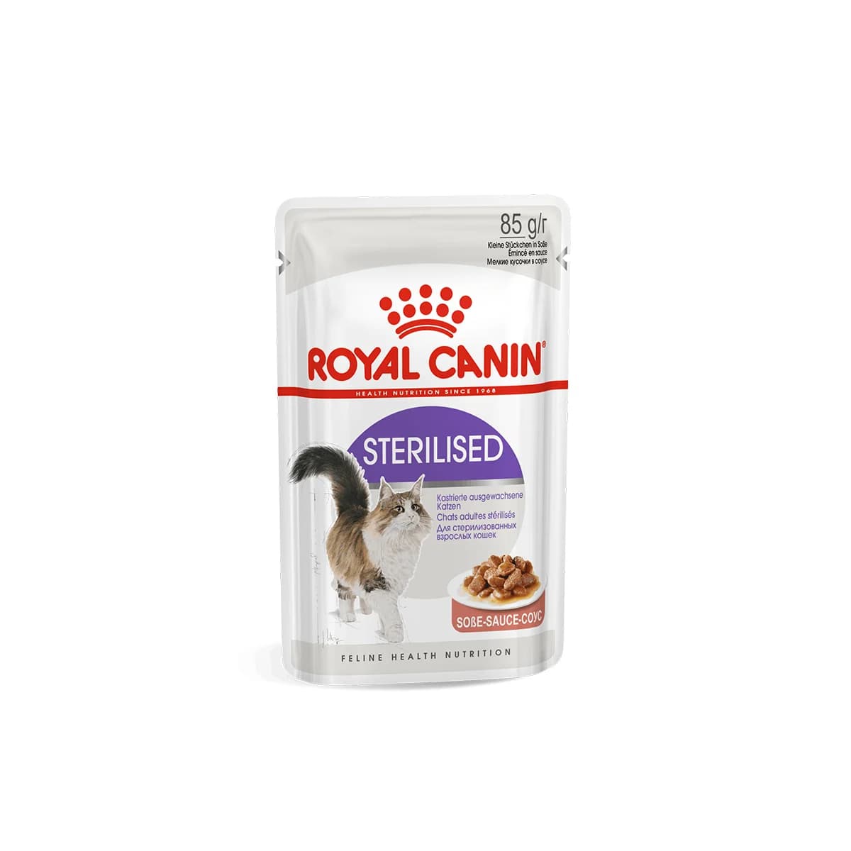 Ração Húmida Royal Canin Sterilised Gravy 85g