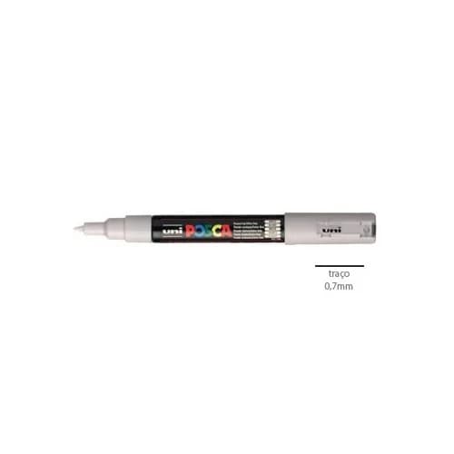 Uni Posca Marcador PC1M 0.7mm Cinza - 1293150/UN