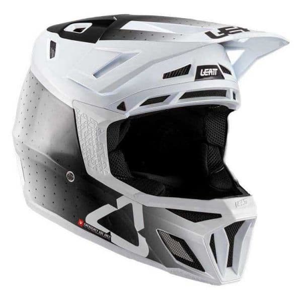 Leatt Mtb Gravity 8.0 Downhill Helmet Branco L