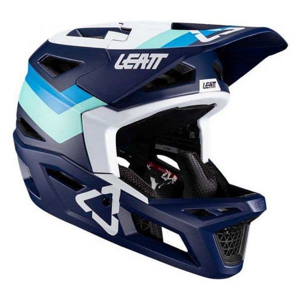 Leatt Mtb Gravity 4.0 Downhill Helmet Azul L