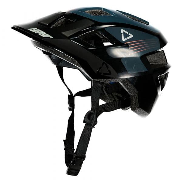 Leatt Mtb All Mountain 1.0 Jr V22 Helmet Preto XS