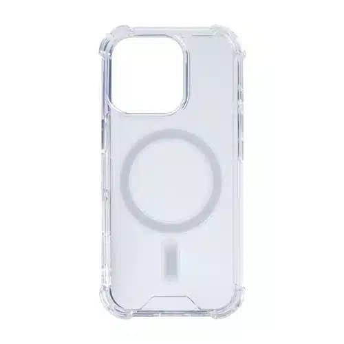 Rixus Capa Anti-Choque para iPhone 16 Pro Max com MagSafe – Transparente