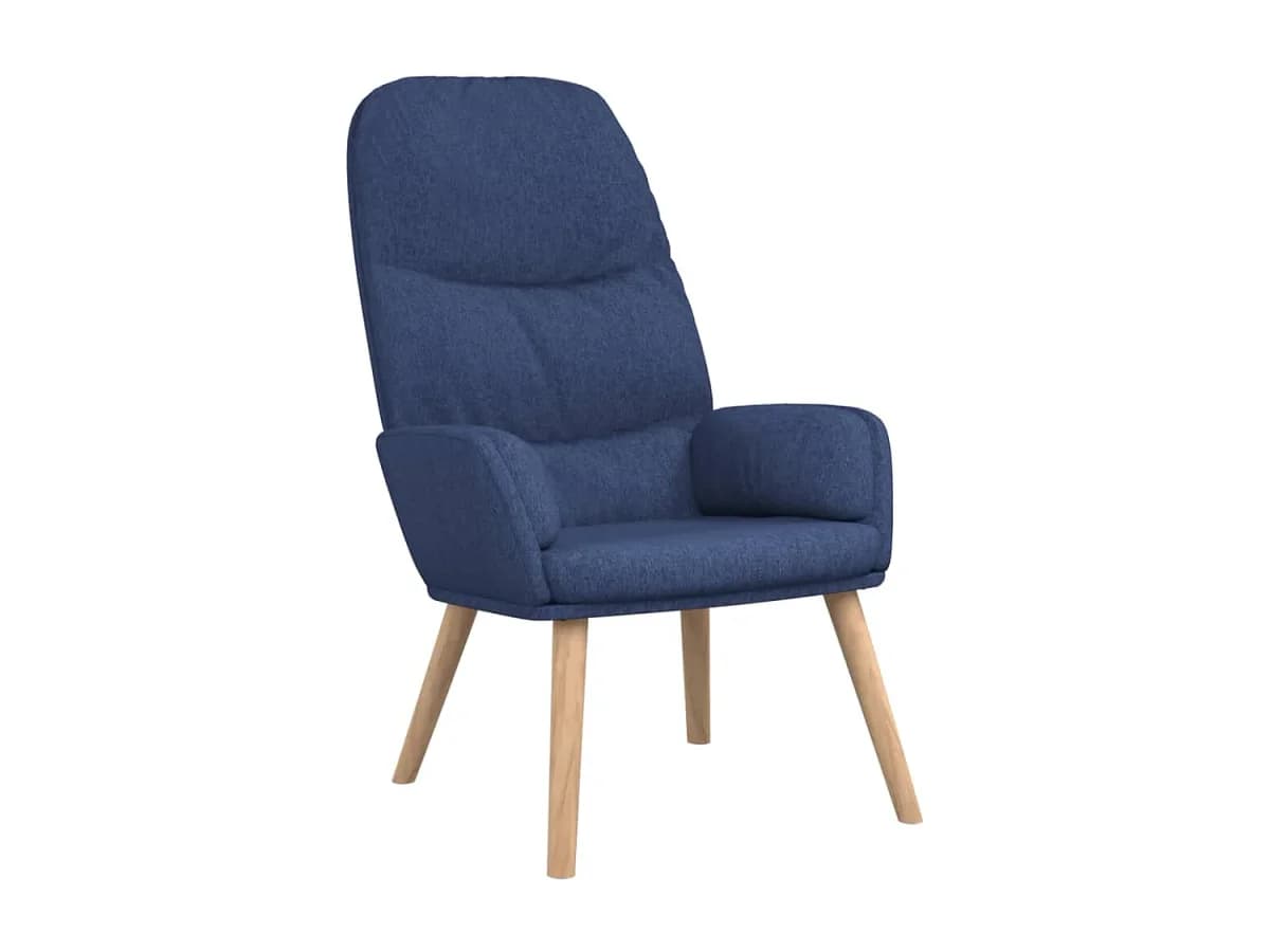 Poltrona | Cadeira Relax tecido azul SHL688585