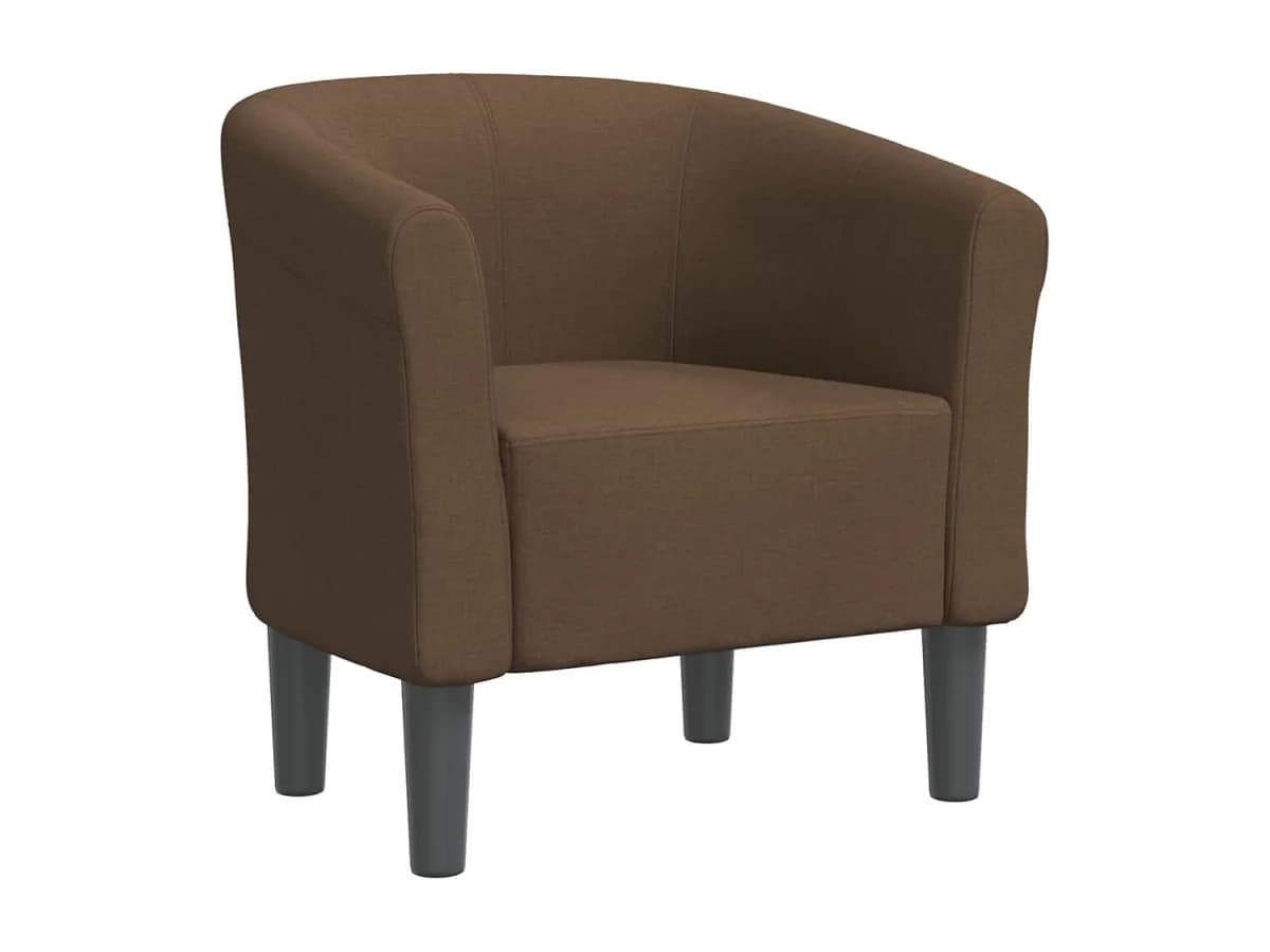 Poltrona | Cadeira Relax | Poltrona Confortável para Sala tecido castanho SHL207173