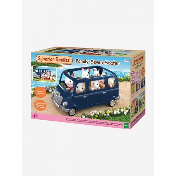 Sylvanian Families Carro de Família com 7 Lugares Azul