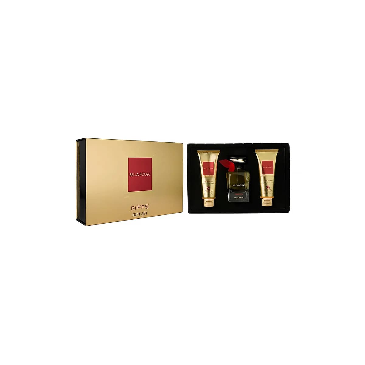 RiiFFS - Bella Rouge Coffret Para Mulher Com 3 Peças - 100ml - Image 1