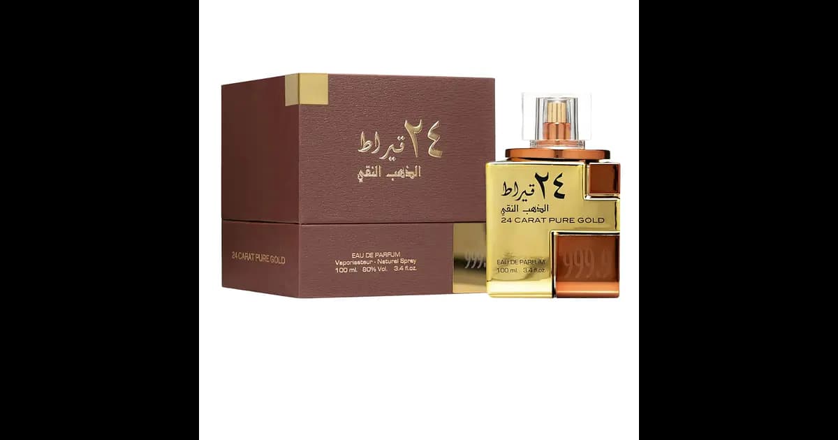 Lattafa 24 Carat Pure Gold Eau de Parfum 100ml (Original)
