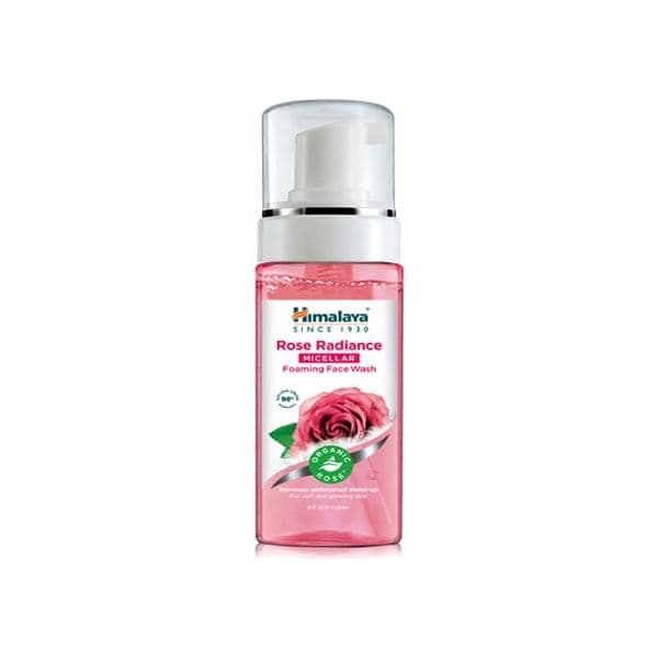 Himalaya Herbals Espuma Micelar de Limpeza Facial Rose Radiance 150ml