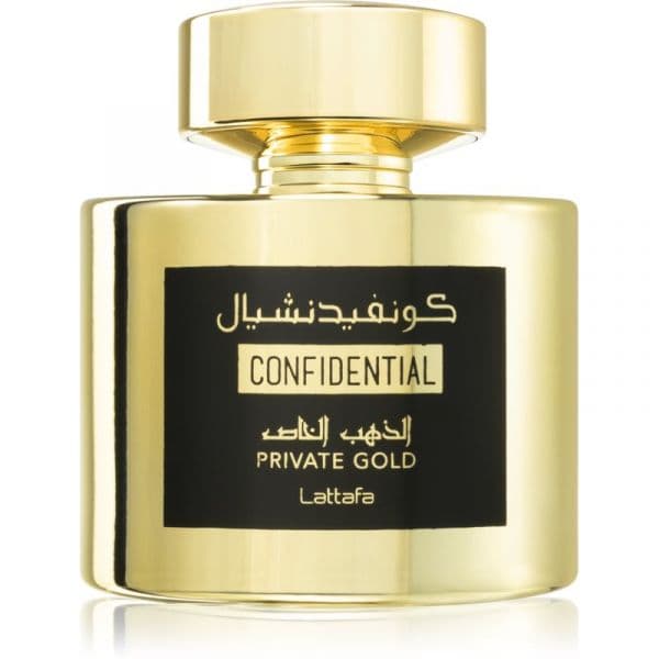 Lattafa Confidential Private Gold Eau de Parfum 100ml (Original)