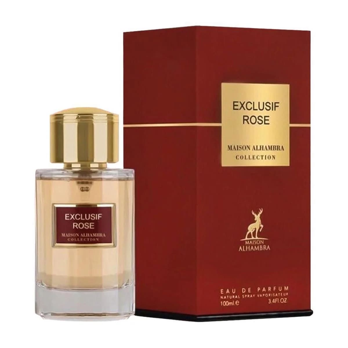 Maison Alhambra Exclusif Rose Eau de Parfum 100ml (Original)