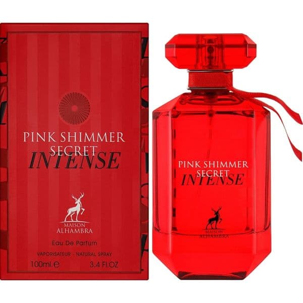 Maison Alhambra Pink Shimmer Secret Intense Eau de Parfum 100ml (Original)