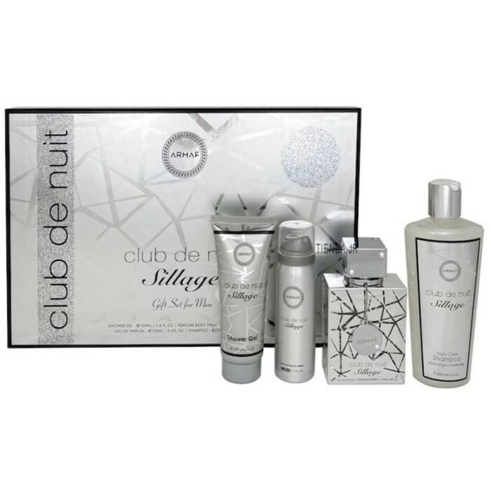 Conjunto Club De Nuit Sillage EDP 105 ml, sprchový gel 100 ml, Desodorizante 50 ml a šampon 250 ml