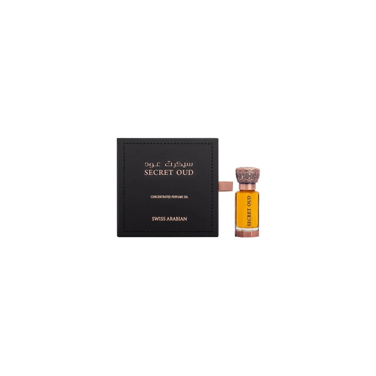 Swiss Arabian – Secret Oud Óleo de Perfume Concentrado Unissexo – 12ml