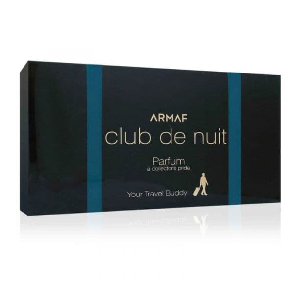 Armaf Club de Nuit Intense Man Parfum 12ml + Precieux Parfum 12ml + Estojo + Mini Bolsa Viagem Coffret