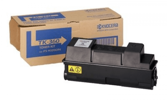Kyocera TK360 Preto Cartucho de Toner Original – 1T02J20EU0/1T02J20EUC
