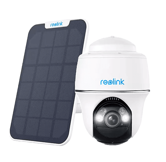 Reolink Câmara de vigilância IP (WiFi) Pan/Tilt 2K 5MP com painel solar IP65 - Reolink Argus B430