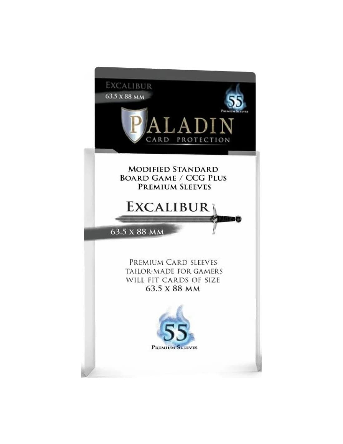 Paladin Sleeves Excalibur Premium Standard 63,5x88mm