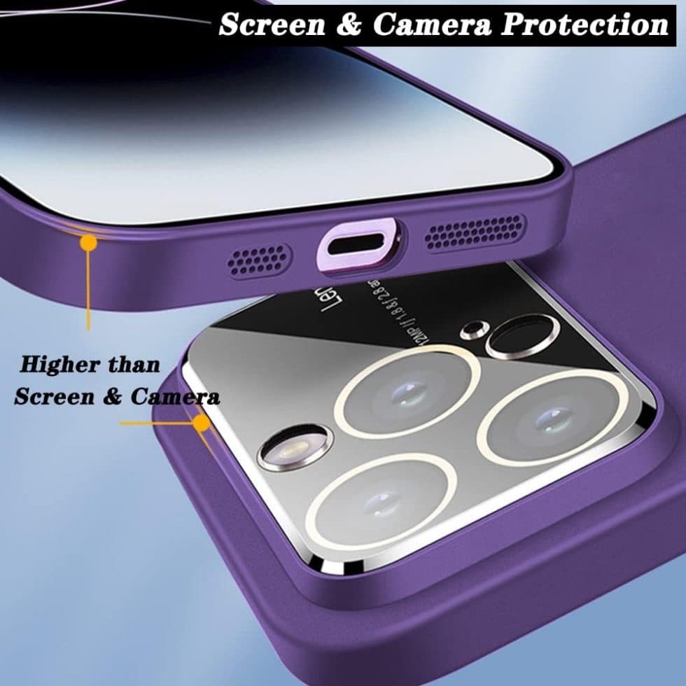 Capa Cover Lens para Samsung Galaxy S23 Plus Black