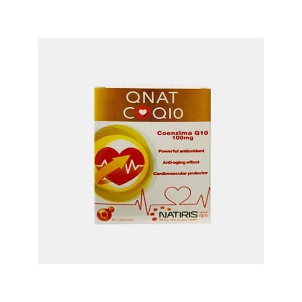 Natiris QNAT CoQ10 100mg 30 Cápsulas