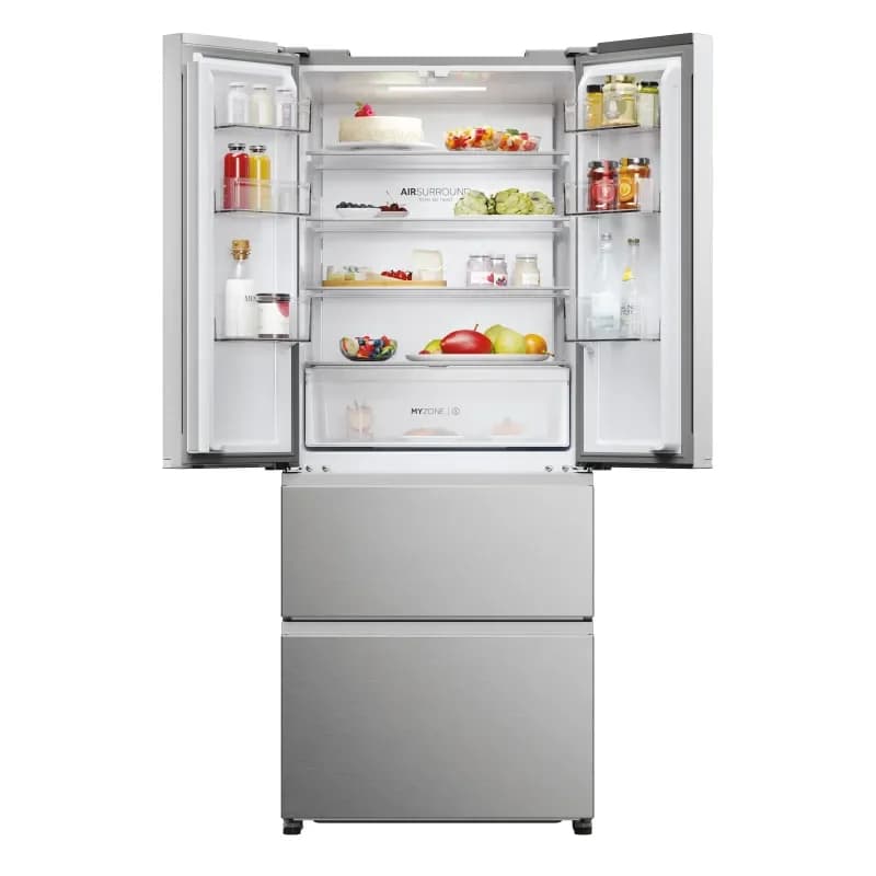 Frigorífico Americano Haier HFR3718ENMM 402L Classe E
