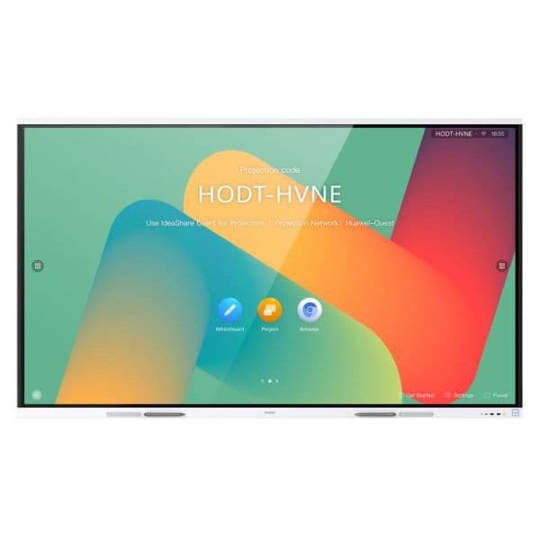 Huawei 65" IdeaHub Board 2 D-LED Monitor Interativo 4K UHD Touch Android 9.0 Jade White
