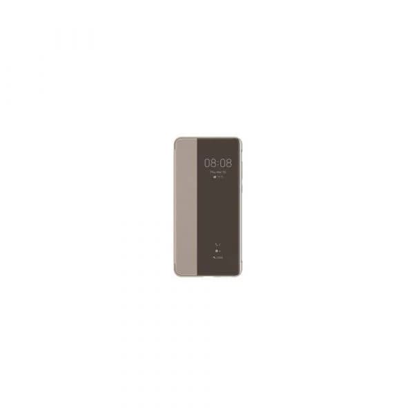 Huawei Capa Proteção P40 Pro Janela Inteligente Smart View Original Bege