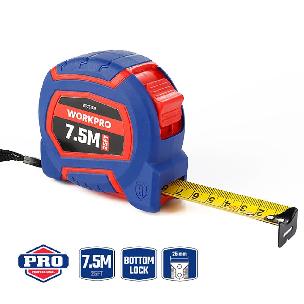 MEDIDOR FLEXÍVEL 7,5M X 25MM. WORKPRO