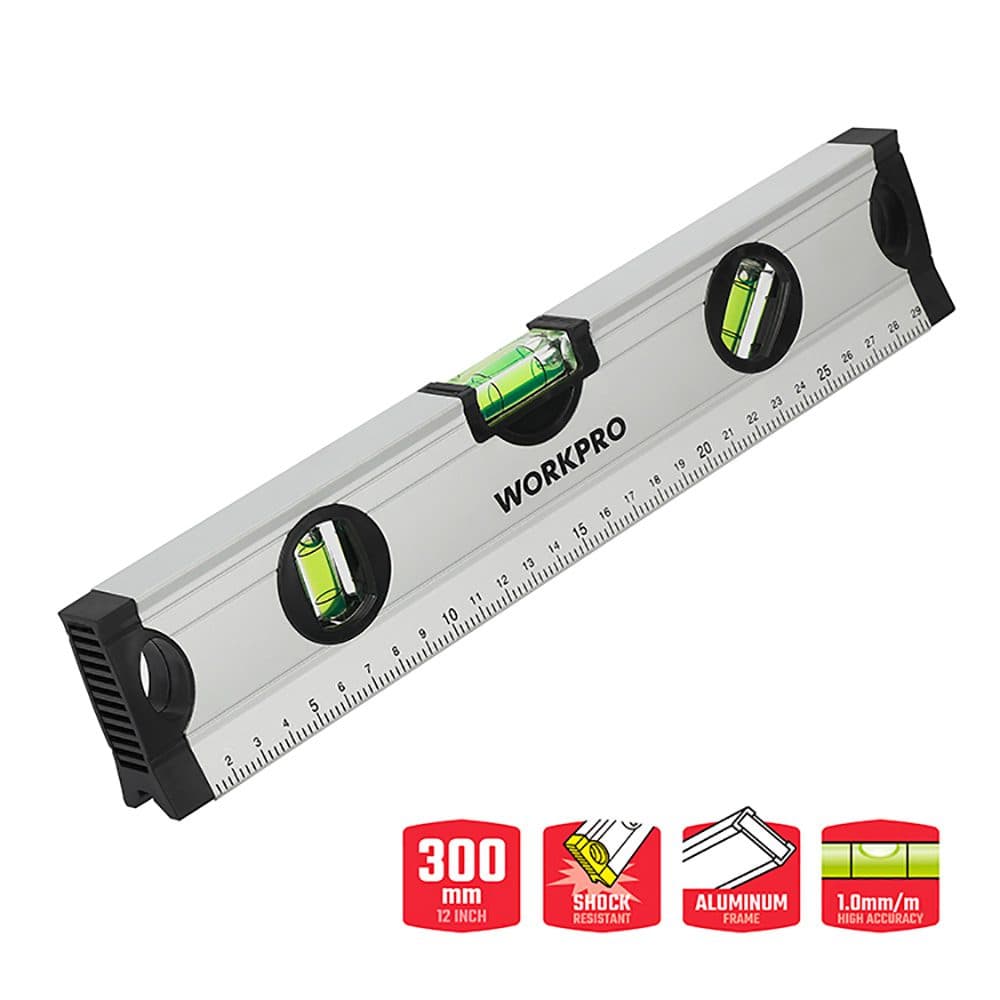 Nível de Bolha WORKPRO 30cm
