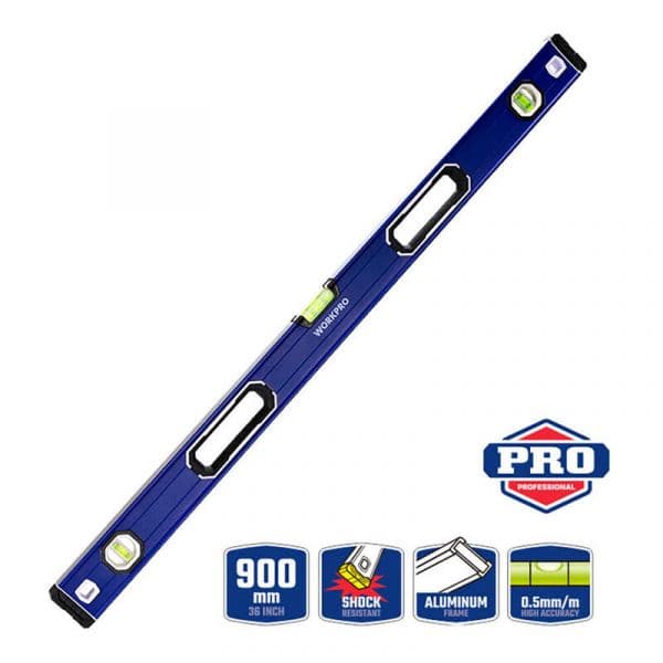 WORKPRO Nível Bolha Magnético 90 CM