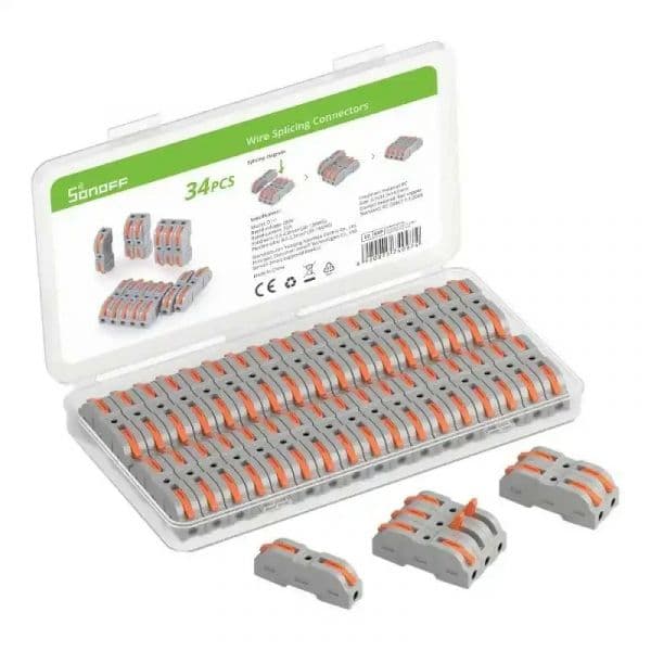 Sonoff Conectores de Emenda Fios Pack 34 Unidades