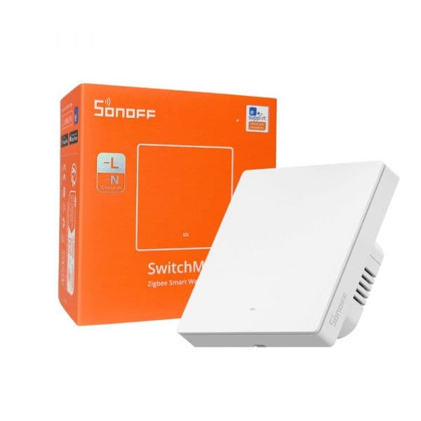 Sonoff Interruptor Inteligente de Pressão M5 1 Canal 86mm Branco Zigbee