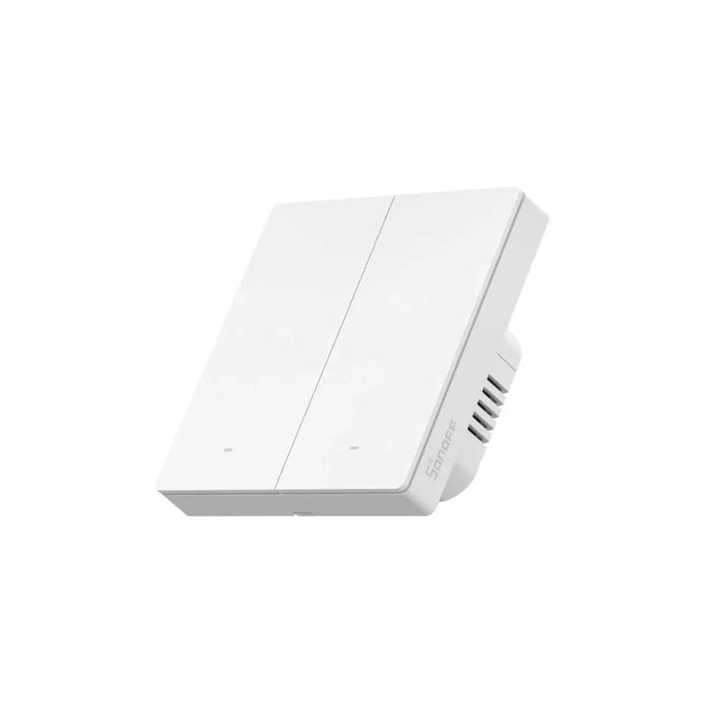 Sonoff M5 Interruptor Inteligente Pressão de 2 canais 86mm Branco Zigbee