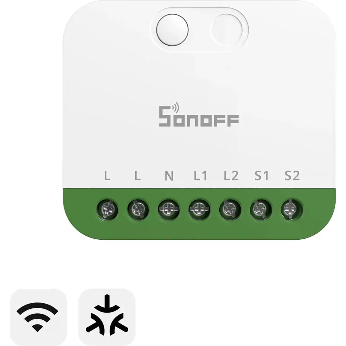 Sonoff Relé Inteligente MINI-2GS Matter 2 Canais