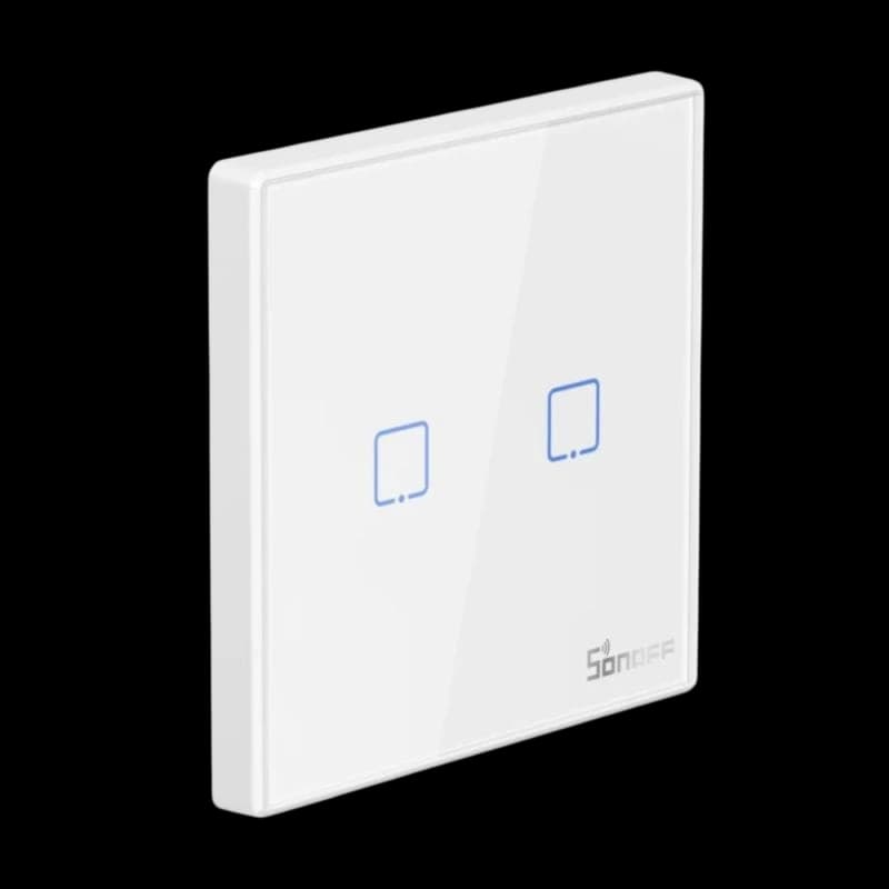 Sonoff T2 2C WiFi + RF 433 – Interruptor tátil inteligente
