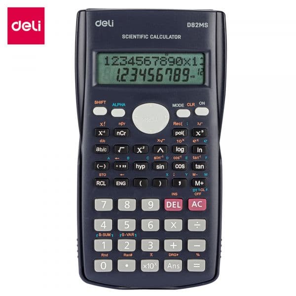 Calculadora DELI Científica Core ED82MS 240 Funções Preto