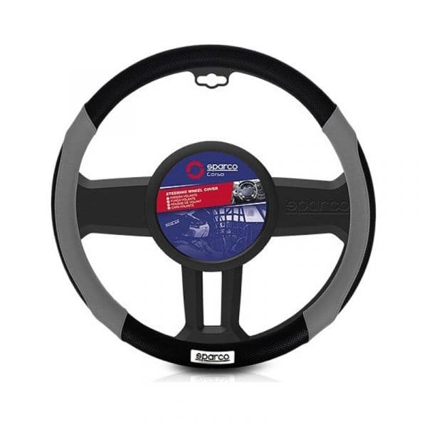 Sparco Cobertura de Volante Corsa C1113 Cinza