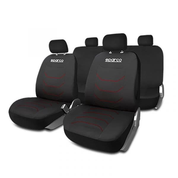 Sparco Kit Coberturas Banco Corsa Preto/vermelho Preto/vermelho - SPCS441RD