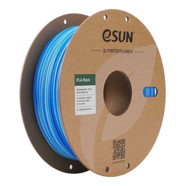 eSUN Filamento para Impressora 3D PLA Rock 1.75mm 1kg Azulschist