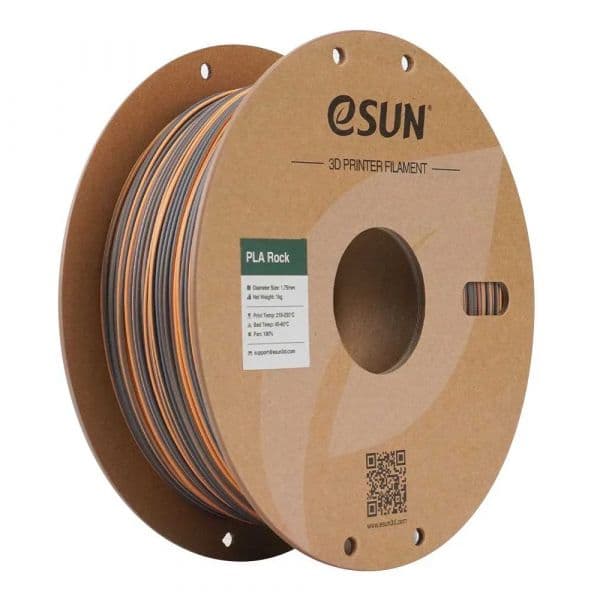 eSUN Filamento para Impressora 3D PLA Rock 1.75mm 1kg Pegmatite