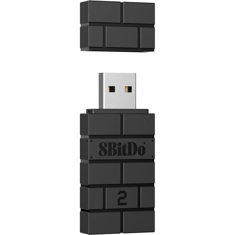 Adaptador 8BitDo - USB Wireless Adapter 2 (Multiplataforma)