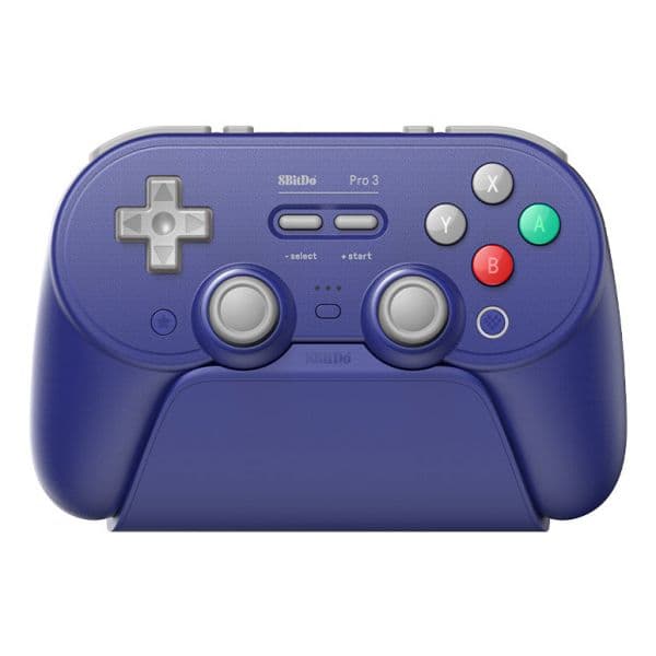 8BitDo Gamepad Sem Fios Pro 3 Bluetooth Roxa