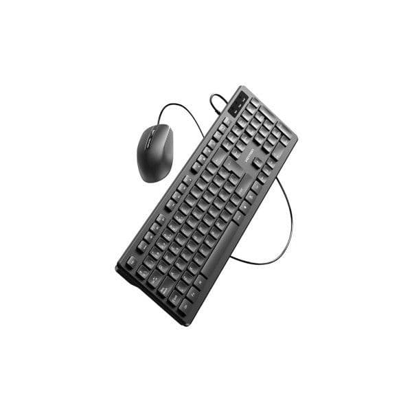 Teclado Vention KTCB0-ES Rato + Teclado Espanhol Preto