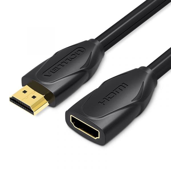 Vention VAA-B06-B300 Cabo de Extensão HDMI Macho-Fêmea 3m Preto 4K 60Hz