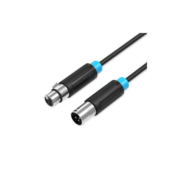 Vention Cabo Microfone/extensão Áudio Xlr 1m