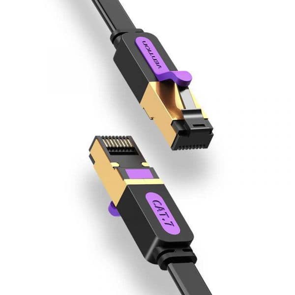 Vention ICABF Cabo de Rede Preto 1 M Cat7