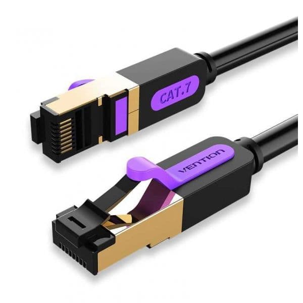 Vention ICDBJ Cabo de Rede Preto 5 M Cat7 S/Ftp (S-Stp)