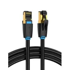 Vention IKABK Cabo de Rede Preto 8 M Cat8 S/Ftp (S-Stp)