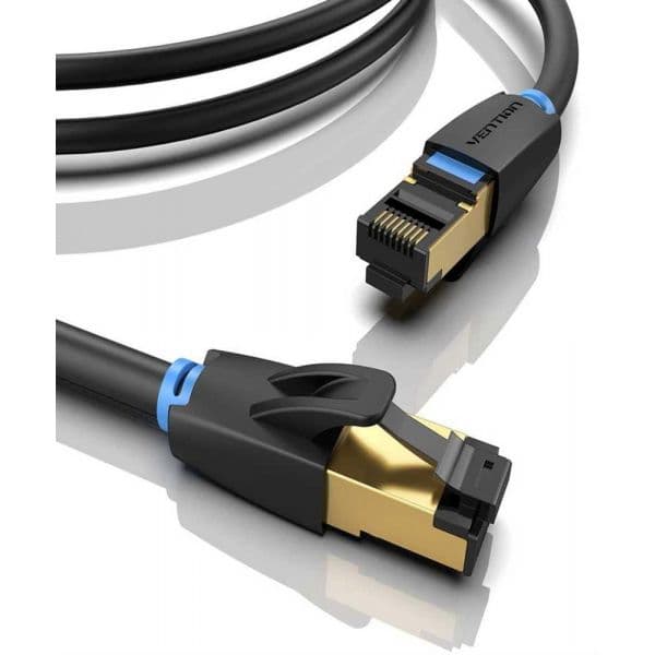 Vention IKABK Cabo de Rede Preto 8 M Cat8 S/Ftp (S-Stp)