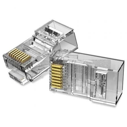 Vention Conector RJ45 Macho Cat.6 IDDR0-10 Transparente (Pack 10 Unidades)